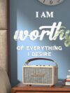 Affirmation sticker