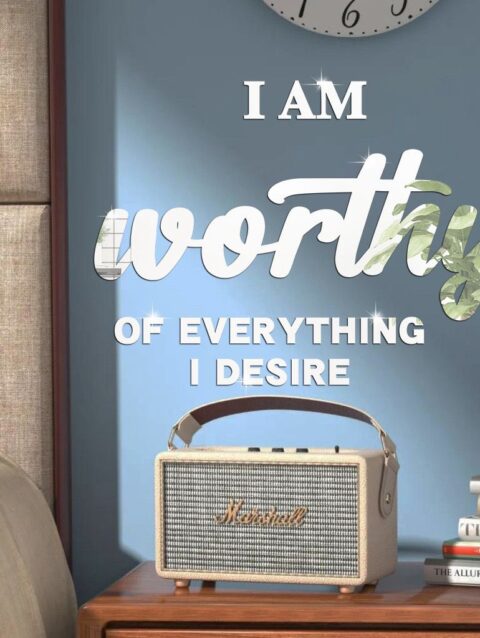 Affirmation sticker