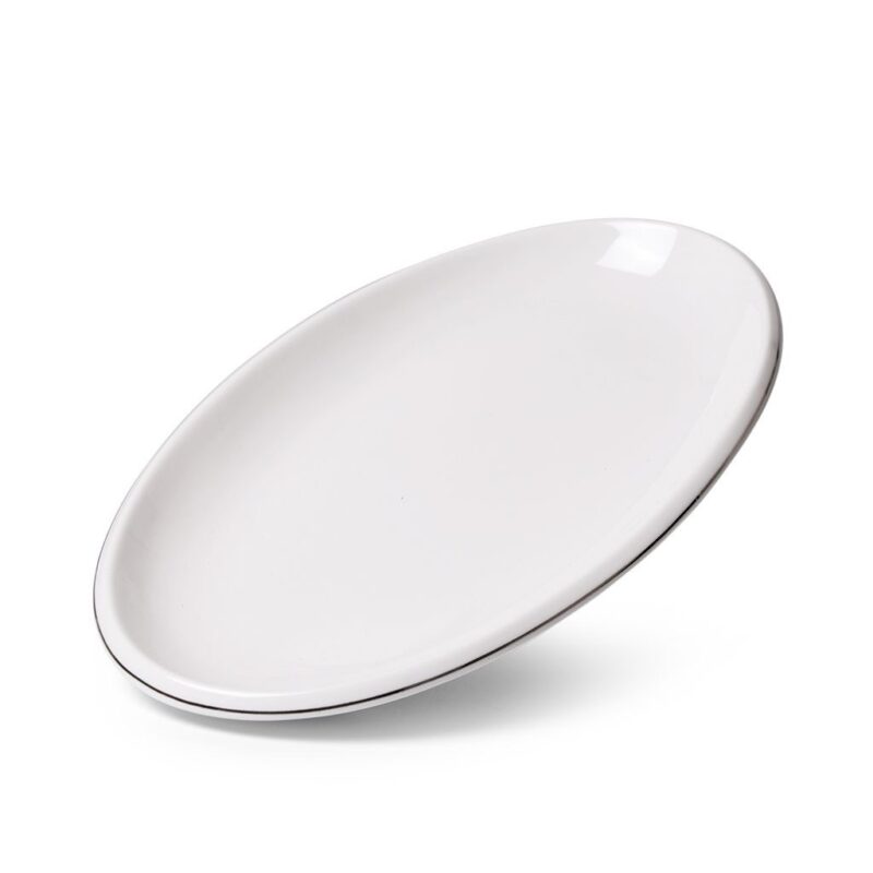 12 inches ceramic oval plate - Image 2