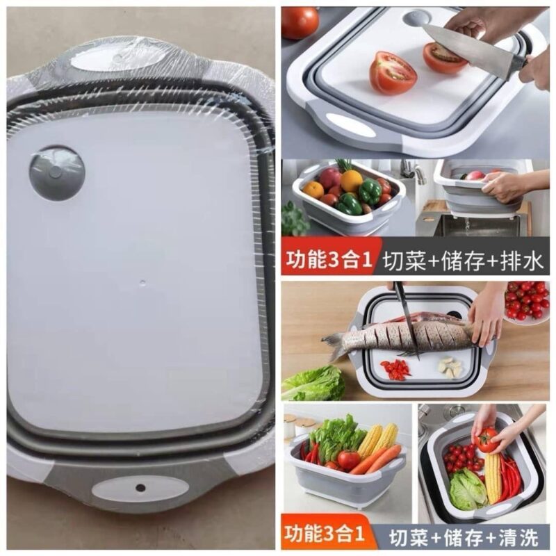 Foldable chopping board