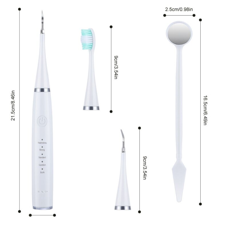 6 in 1 electric toothbrush and calculus remover - Image 3