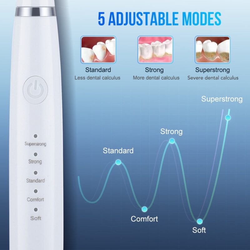 6 in 1 electric toothbrush and calculus remover - Image 2