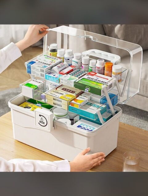 Small size medicine organizer / first Aid box